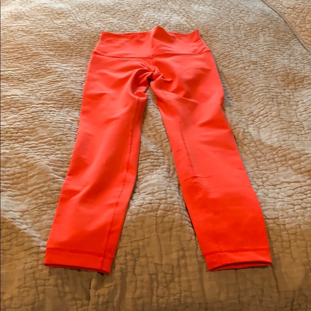 Lululemon Wunder Under High Rise Leggings 25” sz.6